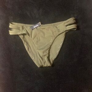 Hurley size XS green bikini bottom